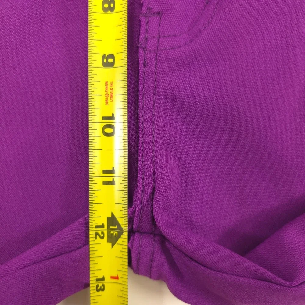 JC &‎ JQ Women's Jeans Estilo XL Purple High Rise Spandex Stretch